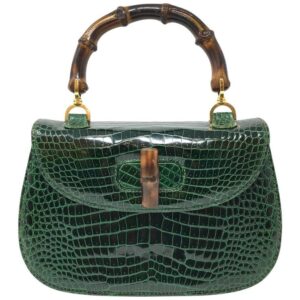 Classic Croco Leather Bag